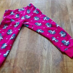 Wonder nation. Medium medium/7-8 frame resistant pink Unicorn pajamas